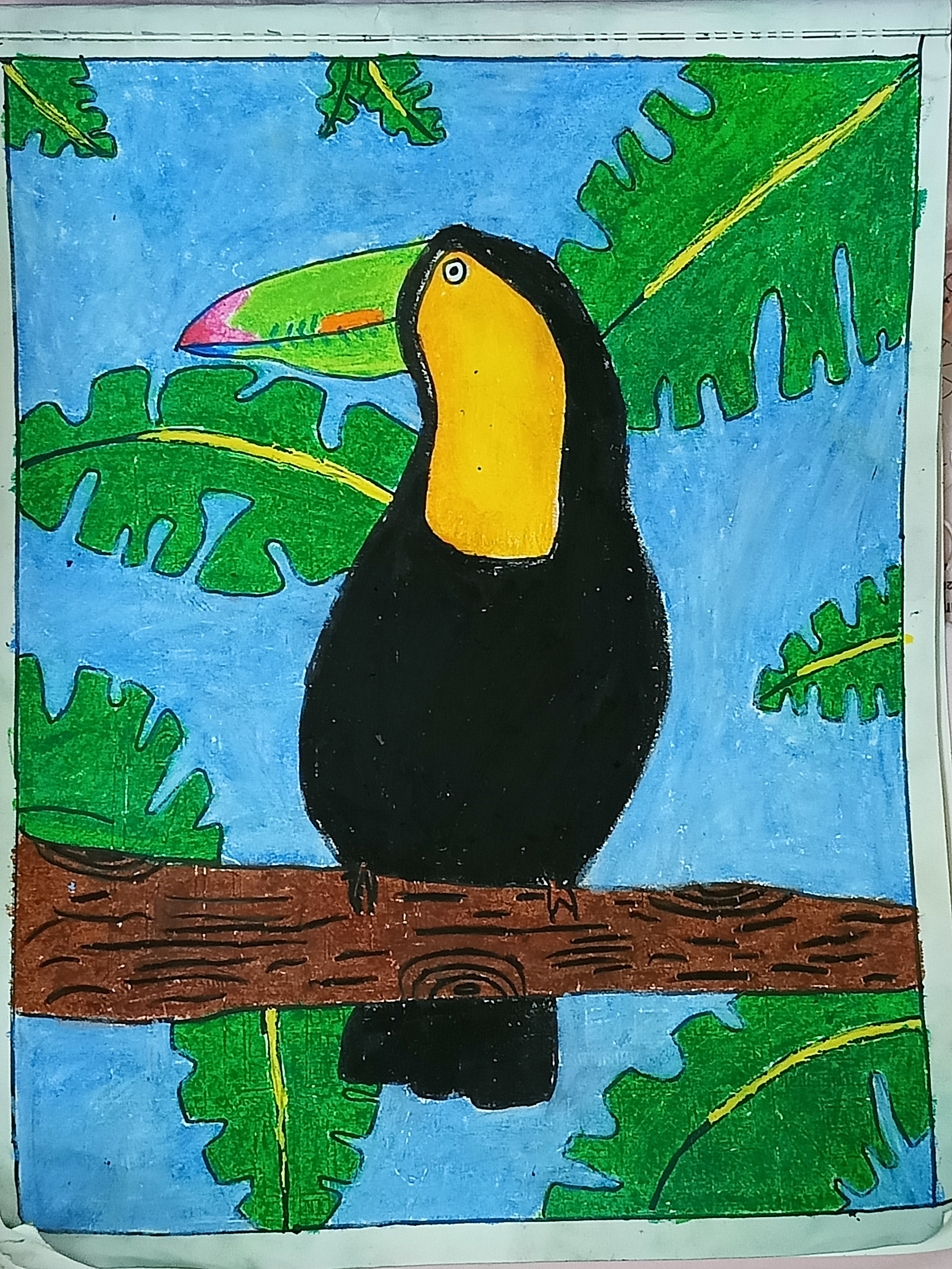 Artwork by Hardhik, Grade 3