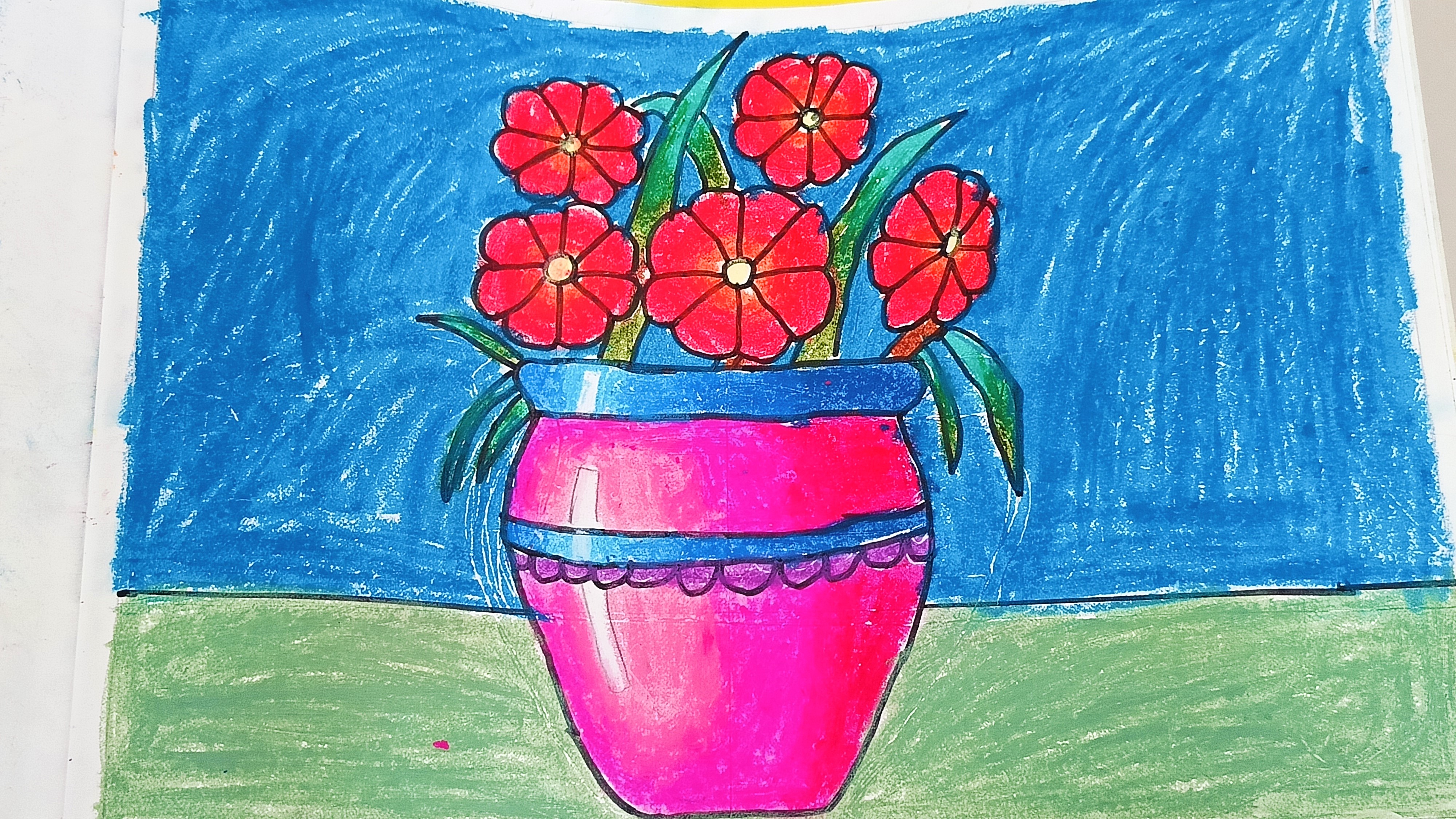 Artwork by Harshitha, Grade 3