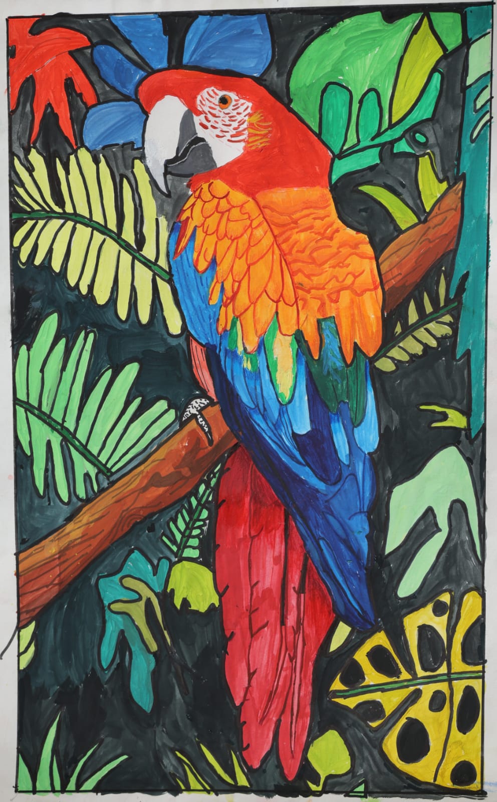 Artwork by Harshitha, Grade 4