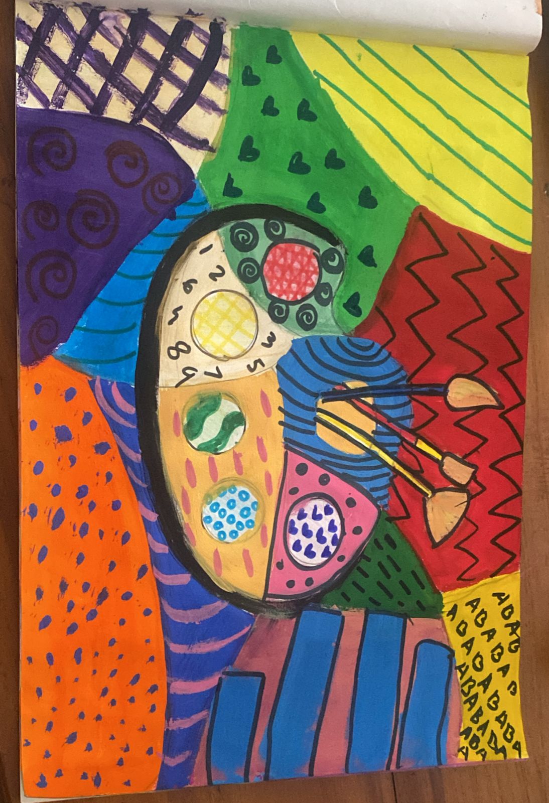 Artwork by Poonguzhali, Grade 6