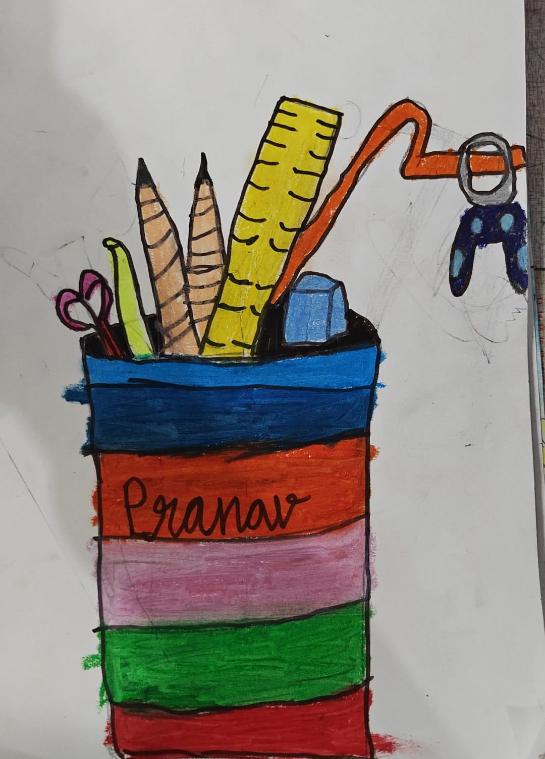 Artwork by Pranav, Grade 3