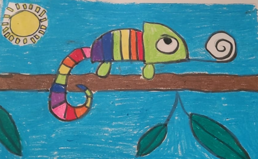 Artwork by Rithanya, Grade 3